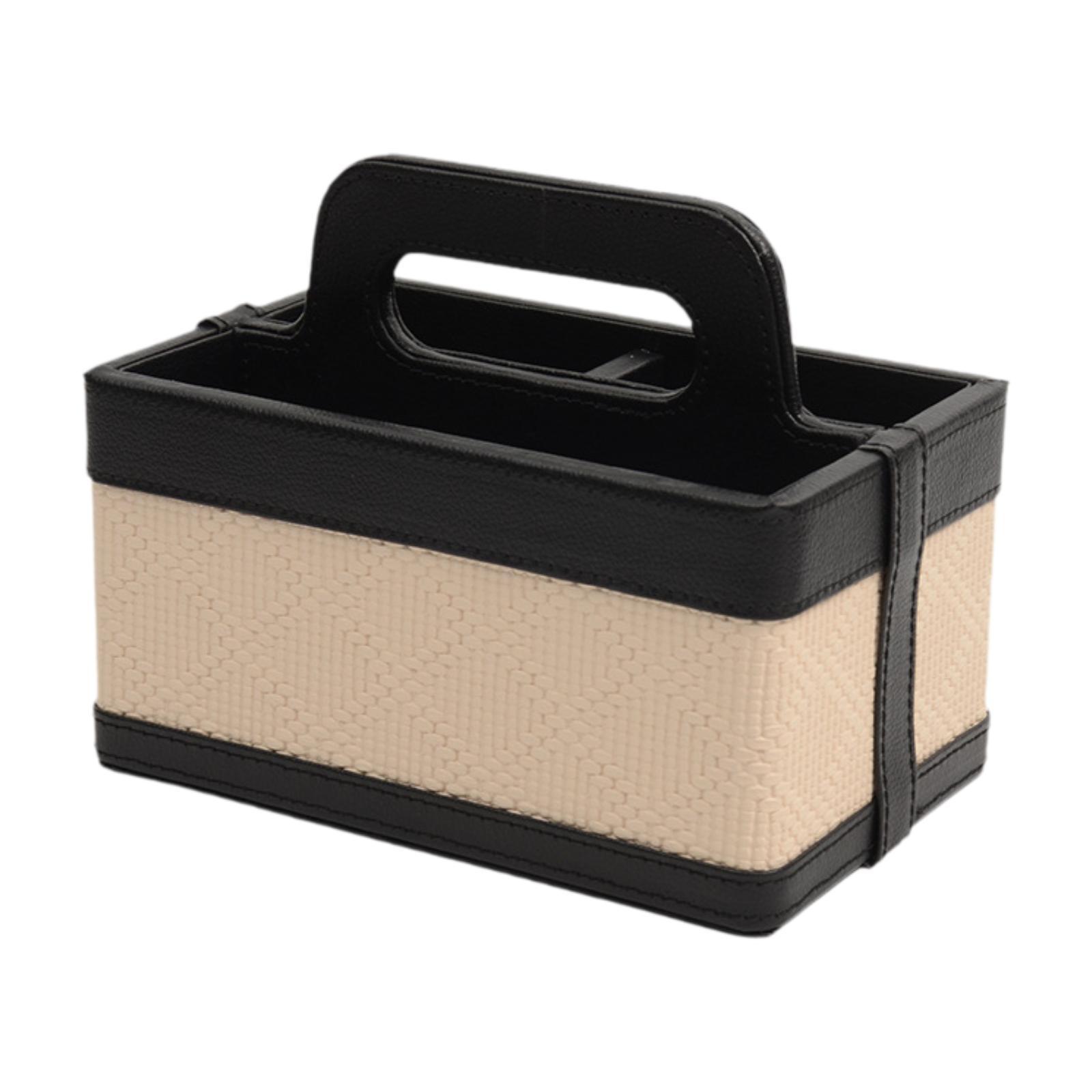 

Desktop Organizer Sturdy Modern Desktop Storage Box for Dresser School Keys чёрный