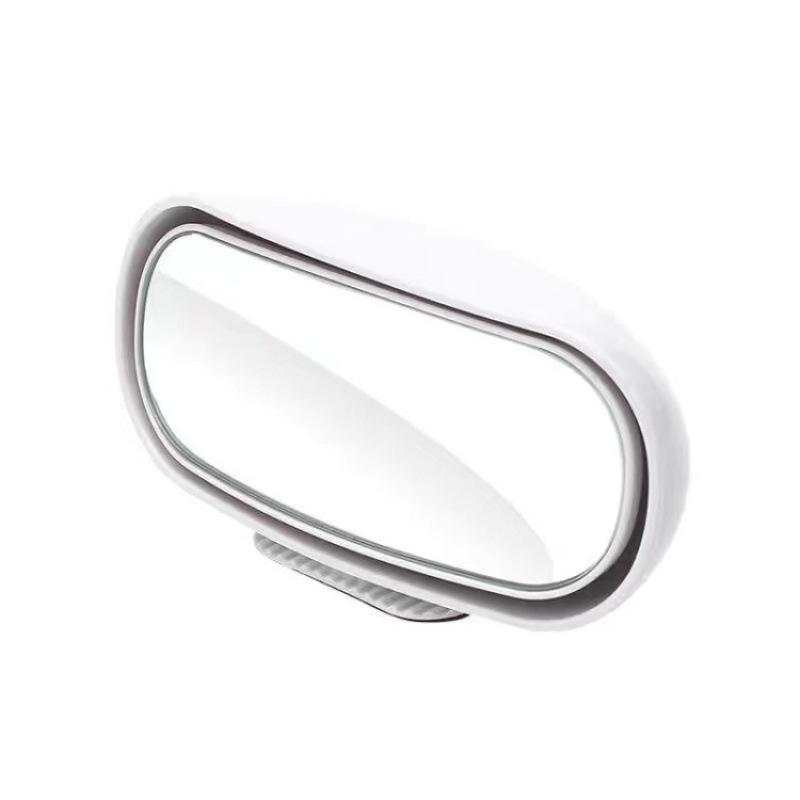 Wide Angle Adjustable Convex Blind Spot Mirrors Vehicle Side Rear View Auxiliary Mirrors for Parking Safety Assistance