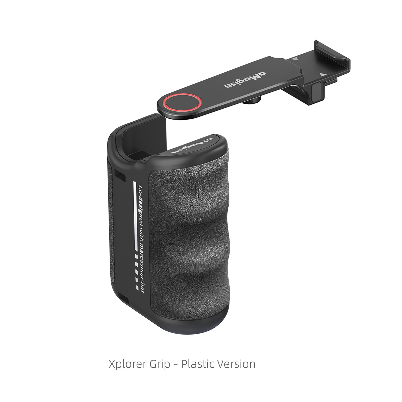 

Street Photography Handle Grip For DJI OSMO Action 5 Pro /4/3 Grip Mount w Shutter Button For Osmo Action 5 Camera Accessories