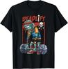Zombie Deadlift Weightlifting Halloween Fitness Gym Workout Gift Unisex T-Shirt