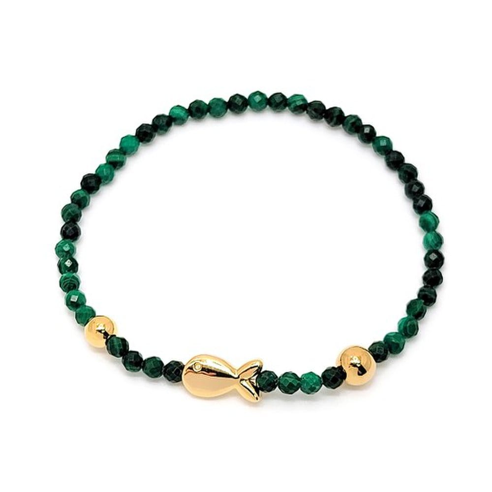 Malakit Fiskarmband Bz1527