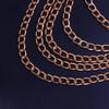 Stonefans Multi Layer Thigh Chain Harness Female Accessories Sexy Metal Belt Prsonality Vintage Garter Leg Chain Body Jewelry
