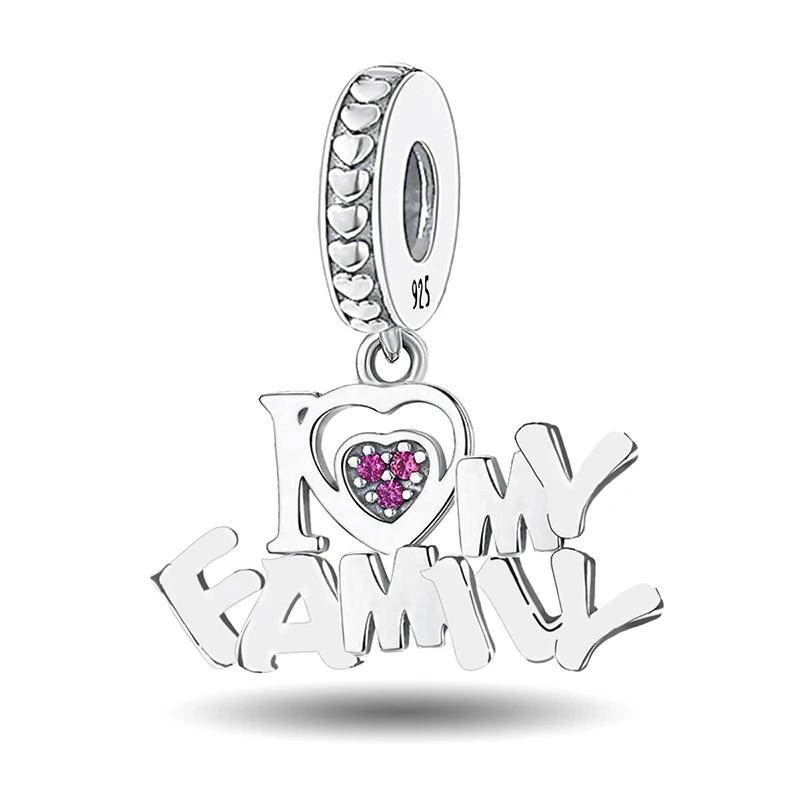 Copper Love Heart Shaped Cute Charms Beads Fit Diy Bracelet Bangle Making Gift Of High Quality Jewelry For Womens