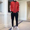 Men's Autumn Casual Workwear Jacket Sports Trousers Two-piece Suit