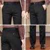 POLOMEISDO Men's Business Casual Straight-Leg Trousers