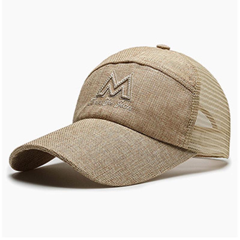Mens Women Mesh Breathable Baseball Sports Cap Sun Protection Trucker Sun Hat