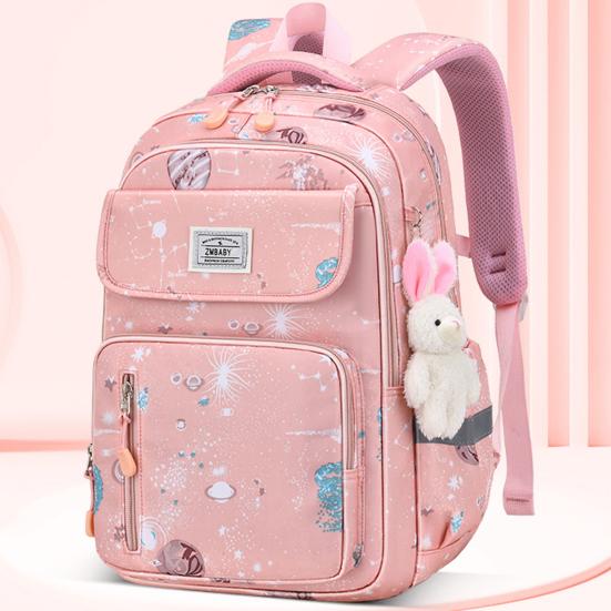 Multi-pocket School Backpack with Adjustable Straps, Waterproof Daypack for Teens