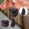 Niedliche Plüsch Schlüsselanhänger Puppe, Entzückender Stofftier Schlüsselring für Rucksack Handtasche Auto, Weicher Kawaii Anhänger Geschenk für Kinder Jugendliche Mädchen