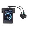 Display per Bici con 2 Schede NFC a 5 Pin Impermeabile Pannello di Controllo LCD Induttivo per Biciclette Elettriche Scooter