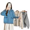 Loose Oversized Polo Neck Knit Sweater Women Plus Size Fall Winter Slim Fit Base Top
