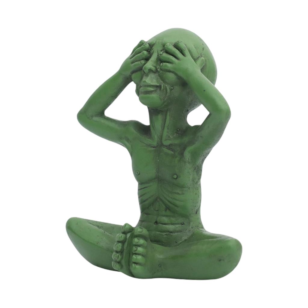 Alien Resin Ornaments, Indoor And Outdoor Home Decor Figurines