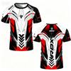 Outdoor Sport Kampfwettbewerb Fan Atmungsaktives T-Shirt Herren und Damen Lässig Rundhals Kurzarm Boxen Top