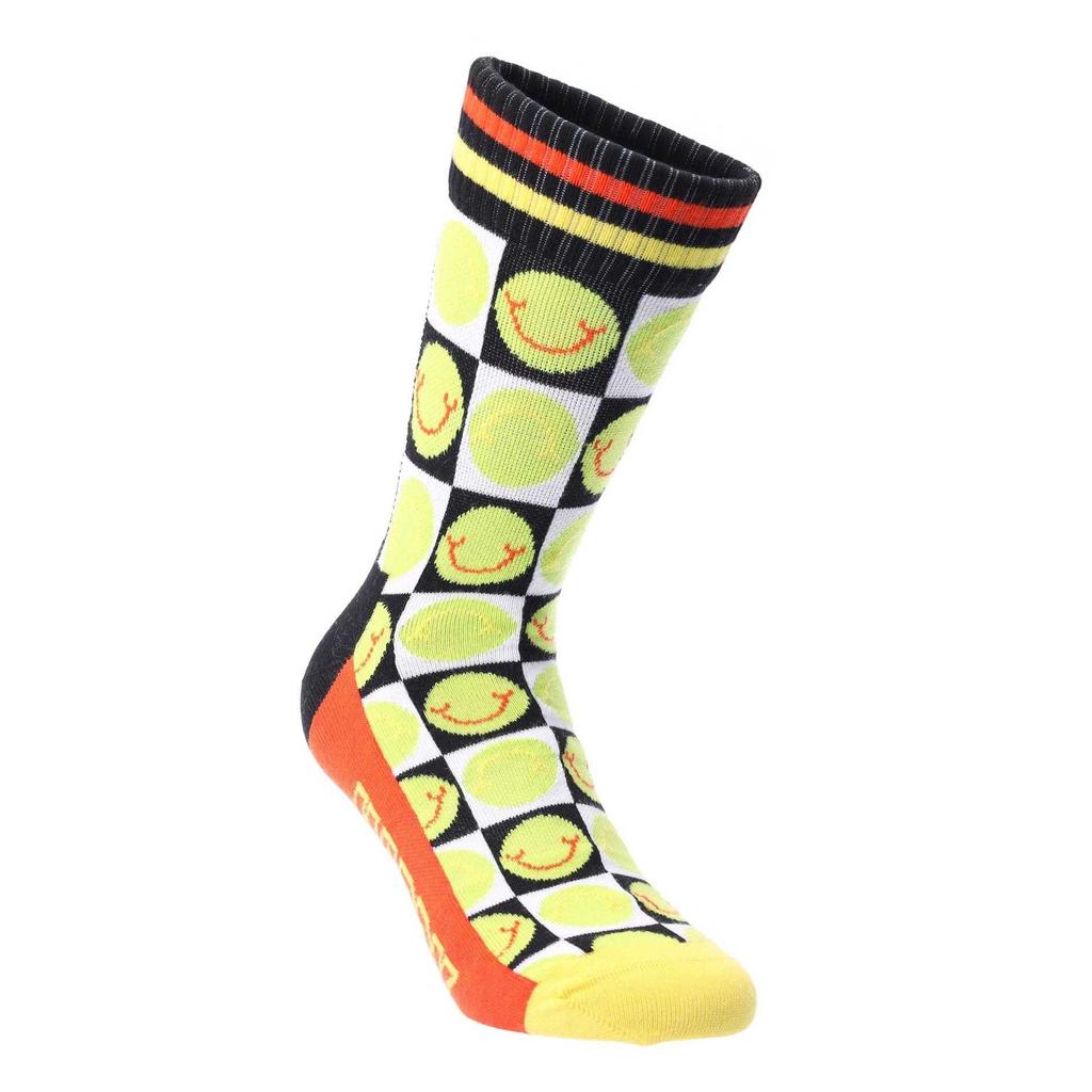 Happy Socks Unisex Adult Happy Check 3/4 Length Athletic Crew Socks