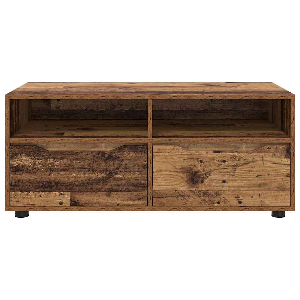 TV Stand Reclaimed Wood Look 100 x 48 x 43 cm Engineered Wood