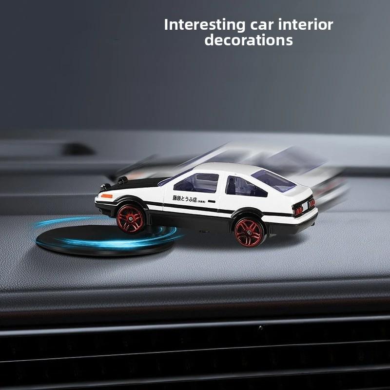 Car Ornaments Interior Decoration Drift Tail Swing Rotating Ornaments Toy Model Center Console Car Interior Decoration