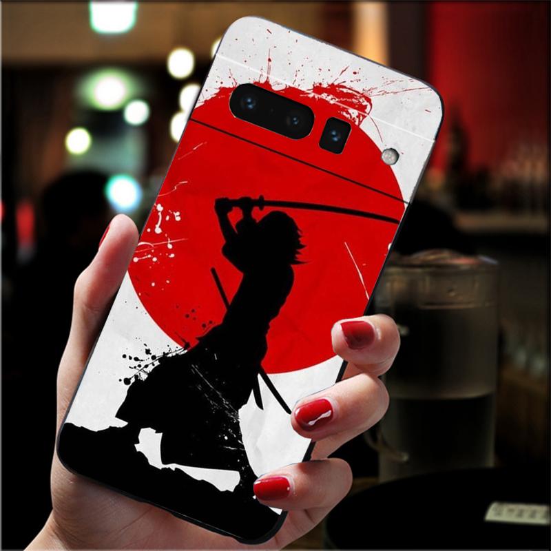 Phone Case For Google Pixel 10 Pro 9 Pro XL 9A 8 7 6 Pro Pixel 8A 7A 6A Pixel 8 7 6 5 Japan The Samurai Ninja