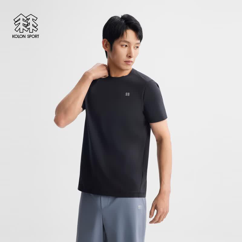 Мужская быстросохнущая футболка KOLON SPORT S-FUNCTIONAL L чёрный