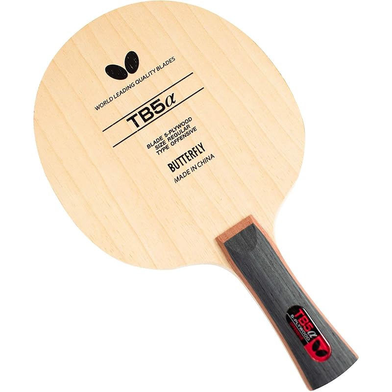 

Butterfly table tennis racket For beginners TB5 alpha shake hand For attack 5 plywood flare 37001