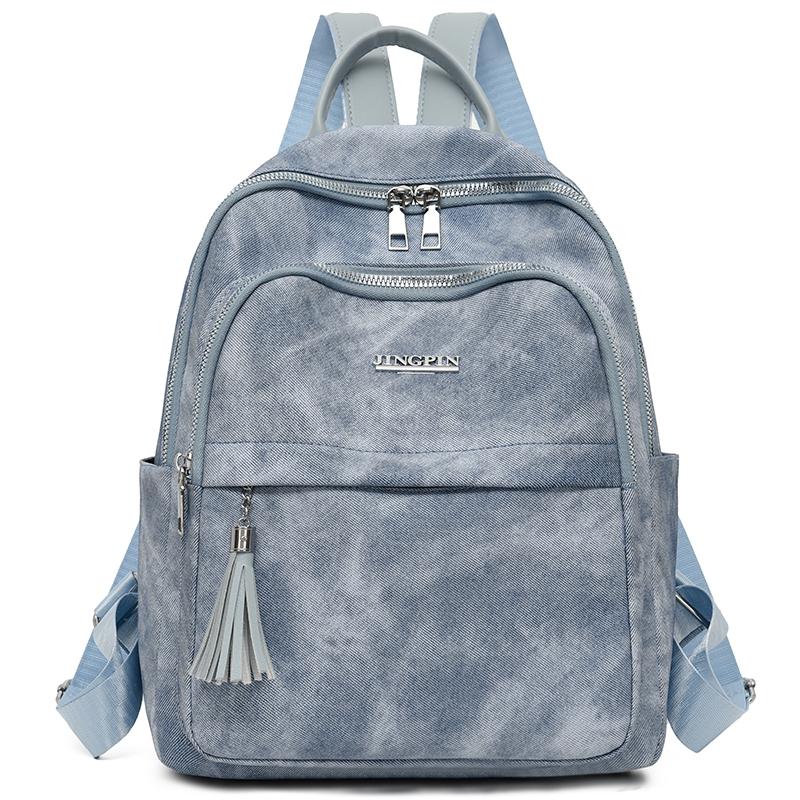 Tassel Women's Large Capacity Backpack