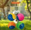 Dual-Color Paw Print Sound Ball: Boredom Relief & Durable Chew Toy for Pets