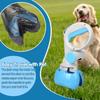 Pet Pooper Scooper for Dogs and Cats with Trash Bags Holder, Non-Breakable High Strength Material Poop Scooper for Easy Grass and Gravel Pick