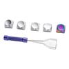 5Pcs Metal Keycaps Special Touch Color Plating Beautiful Textures Decorative XDA Keycaps for
