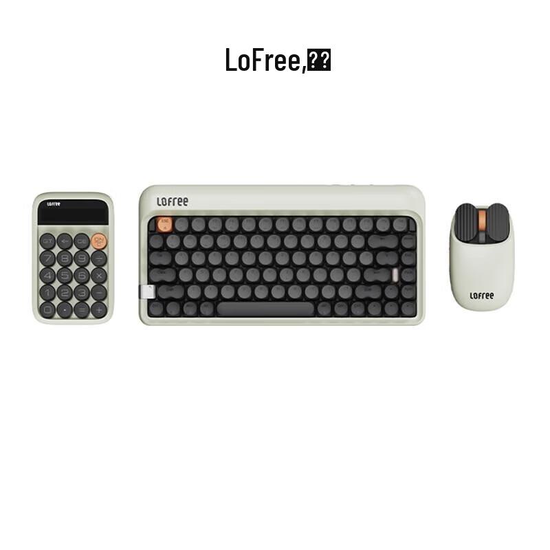 

Lofree 1970S Retro Dot Tri-Mode Hot-Swappable Mechanical Keyboard