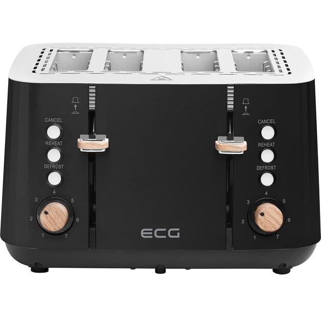 Тостер ECG ST 4768 timber black