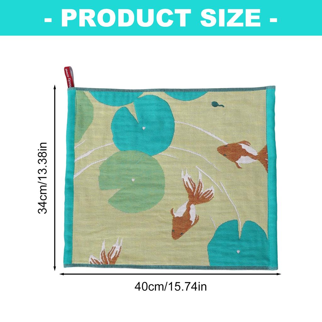 Soft Cotton Kitchen Towel Multipurpose Absorbent Washcloth for Sensitive Skin Dish Drying