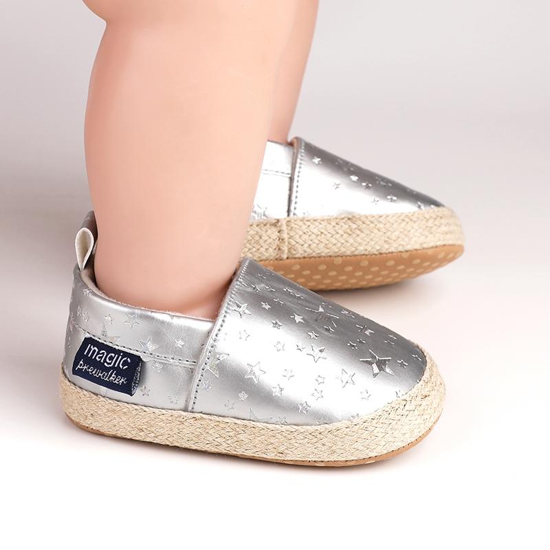 Kleinkindschuhe Baby Retro Star Print Design Freizeitschuhe rutschfeste weiche Kinderschuhe