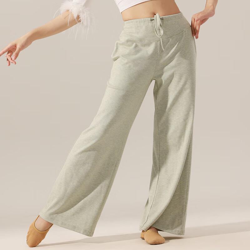 OEING Women's High-Waist Wide-Leg Dance Practice Pants