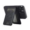 LC.IMEEKE L3 For iPhone 13 Mini Magnetic Case Detachable Card Holder Leather TPU Mobile Cover