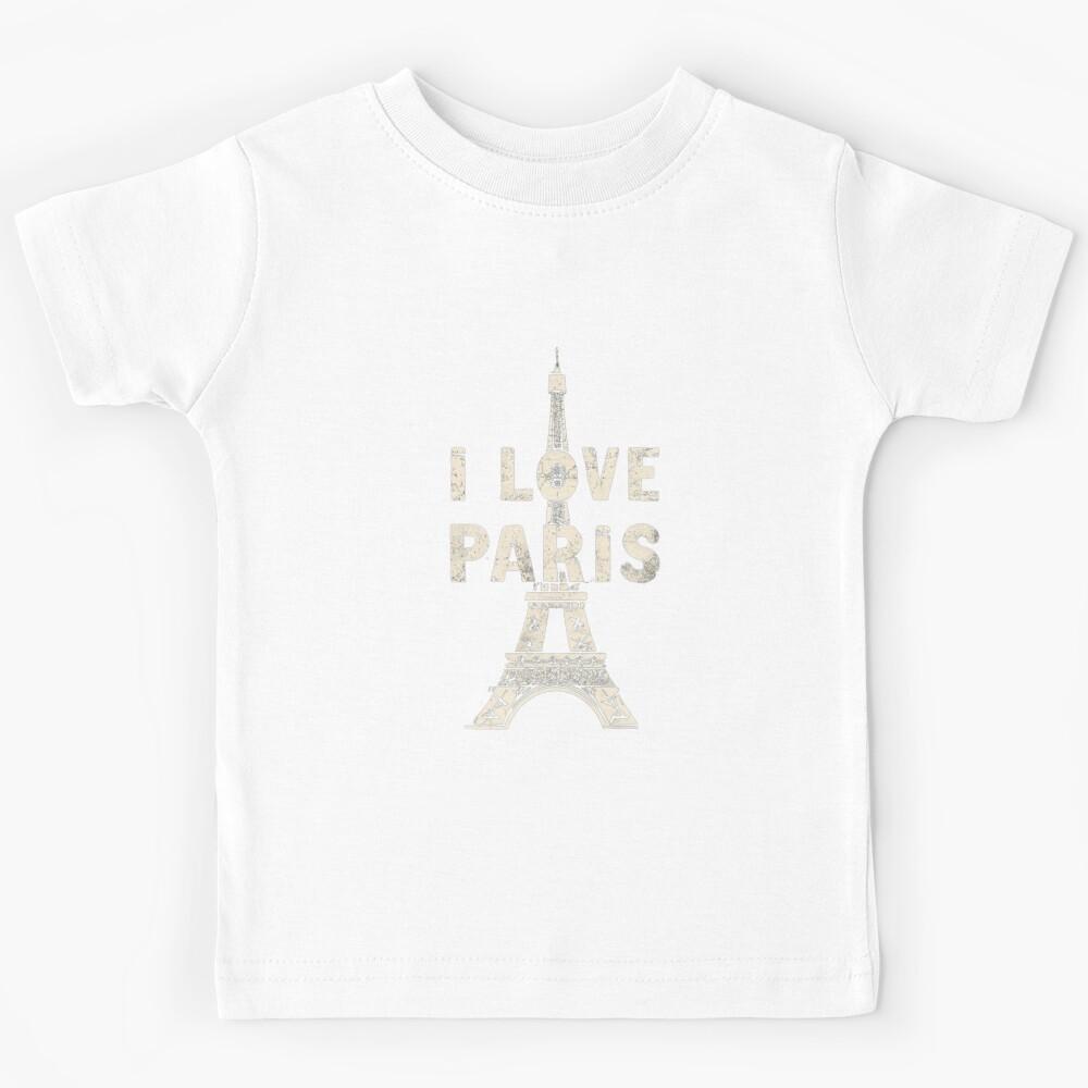 I Love Paris Kids T-Shirt 150