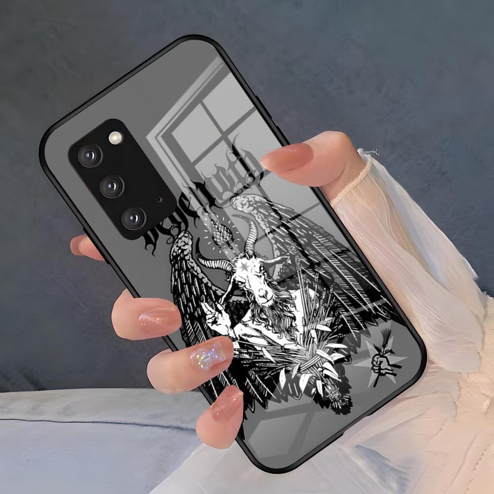Band Behemoth Phone Case For Samsung A25 A13 A33 5G A54 A36 A35 A56 A52 A14 Shockproof Glass Cover