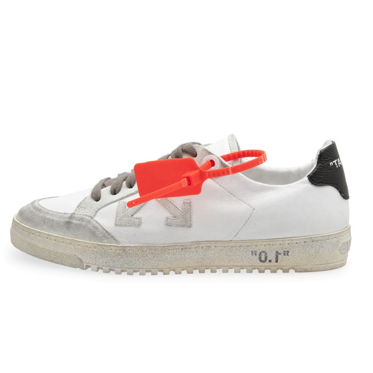 

Off-White 2.0 Белые Черные Мужские Кроссовки OMIA042E19D680480110