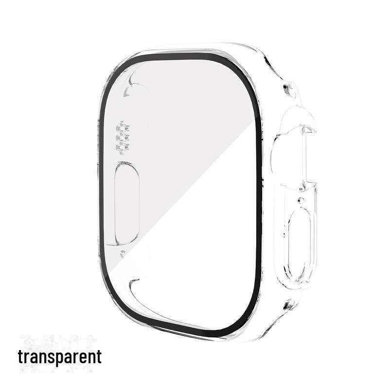 Apple Watch S10/8/76543SE Protective Case: PC Spray Shell Film