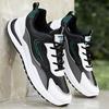 Men's shoes spring and summer sports shoes men's 2026 new leather waterproof and non-slip black casual shoes men's running dad shoes
