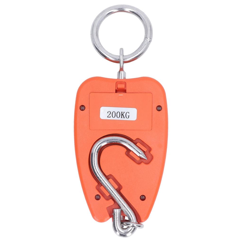 Digital Hanging Scale Portable 200kg Load Bearing Accurate Multifunctional Handheld Mini Hanging Scale with LCD Screen