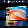 4K 100 inch 3D projection screen