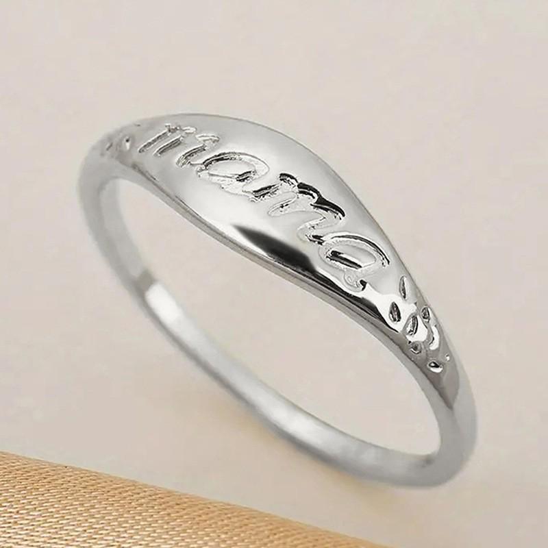 

Exquisite and Minimalist Mother Ring Simple and Niche Flower Ring No. 5