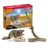 Schleich Wildlife Anaconda and Crocodile 42559