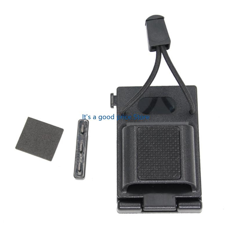 

Adjustable Two Way Radio Holsters Holder Retainer for Warehouse Staff Duty Belt чёрный
