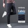 Men's Corduroy Business Casual Straight-Leg Trousers