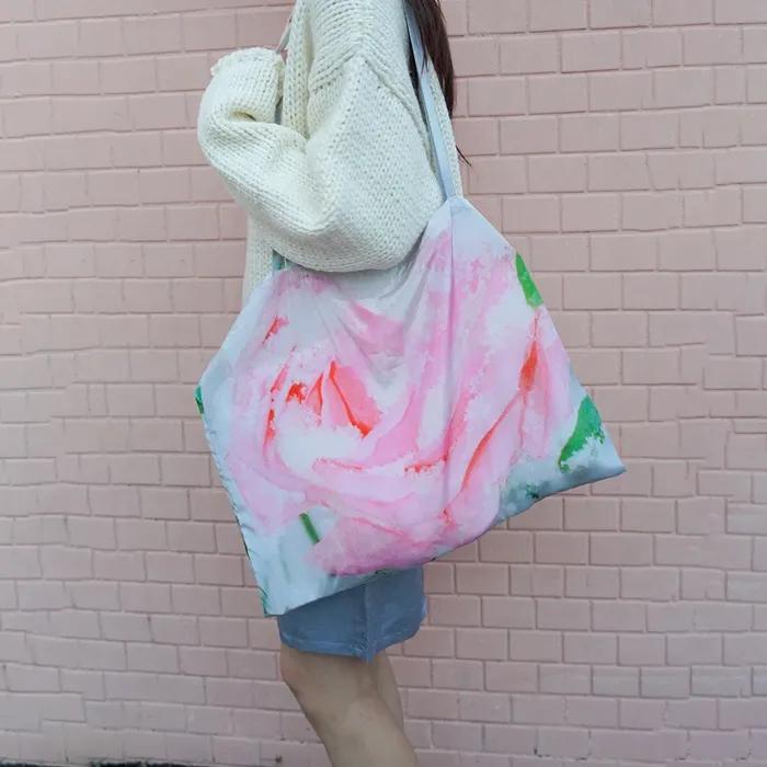 Rose Tote Bag_Pink