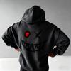 Men's Trendy Fall/Winter Evil Smile Hooded Sweatshirt Comfortable and Loose Fit Sweater