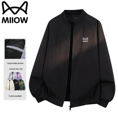 Mao Ren Men's Casual Baseball Jacket