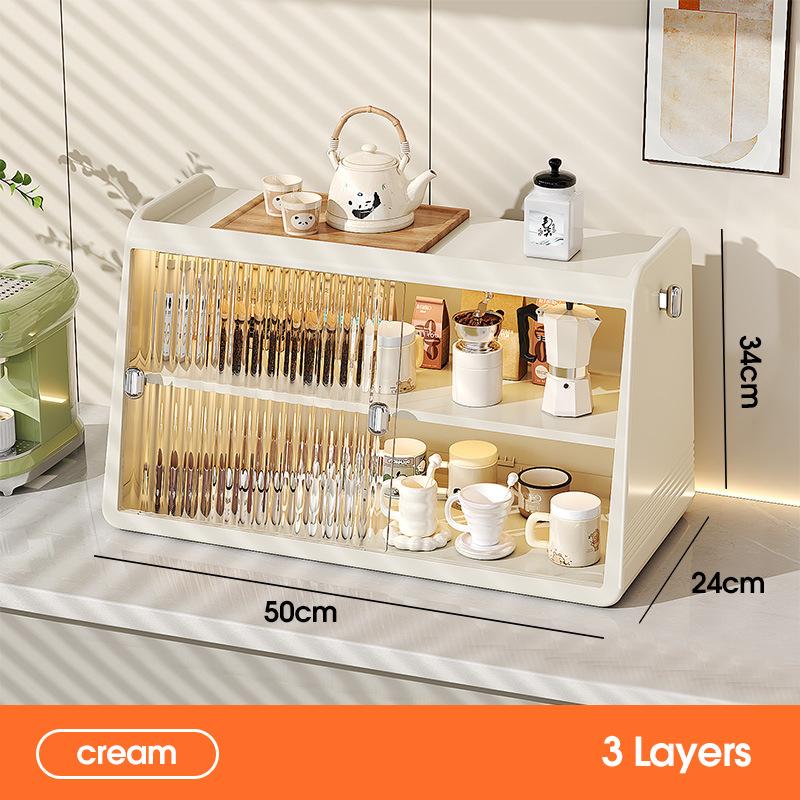 Aufbewahrungsartefakt Premium Teetassenhalter Kaffeelagerregal Tasse Wasserbecher Leichter Luxus Aufbewahrungsregal Becher Küchenorganizer
