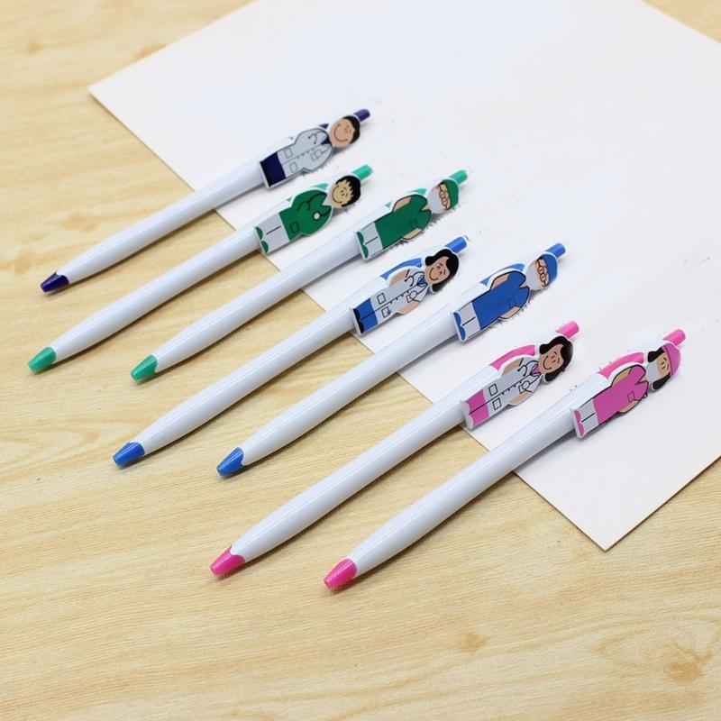 Funny Ballpoint Pen Retractable Ballpoint Pen Office Supplies for Doctor Nurse