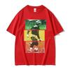 Reggae Bob Marley Football Graphic Tshirt Unisexs Retro Fashion High Quality Tshirts Hip Hop Oversized Cotton T Shirt Streetwear