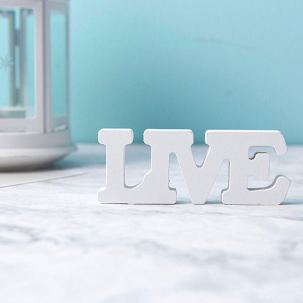 

Alphabet Photograph Props Desktop Ornaments Decoration Crafts Wedding Supplies Letters Ornaments 1